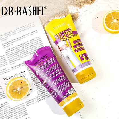 Dr Rashel Slimming Slim Line Hot Cream with Ginger Extract Collagen & Turmeric For Slim Fit - 150gms