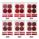 Miss Rose 4 colors Gorgeous Lipstick Palette