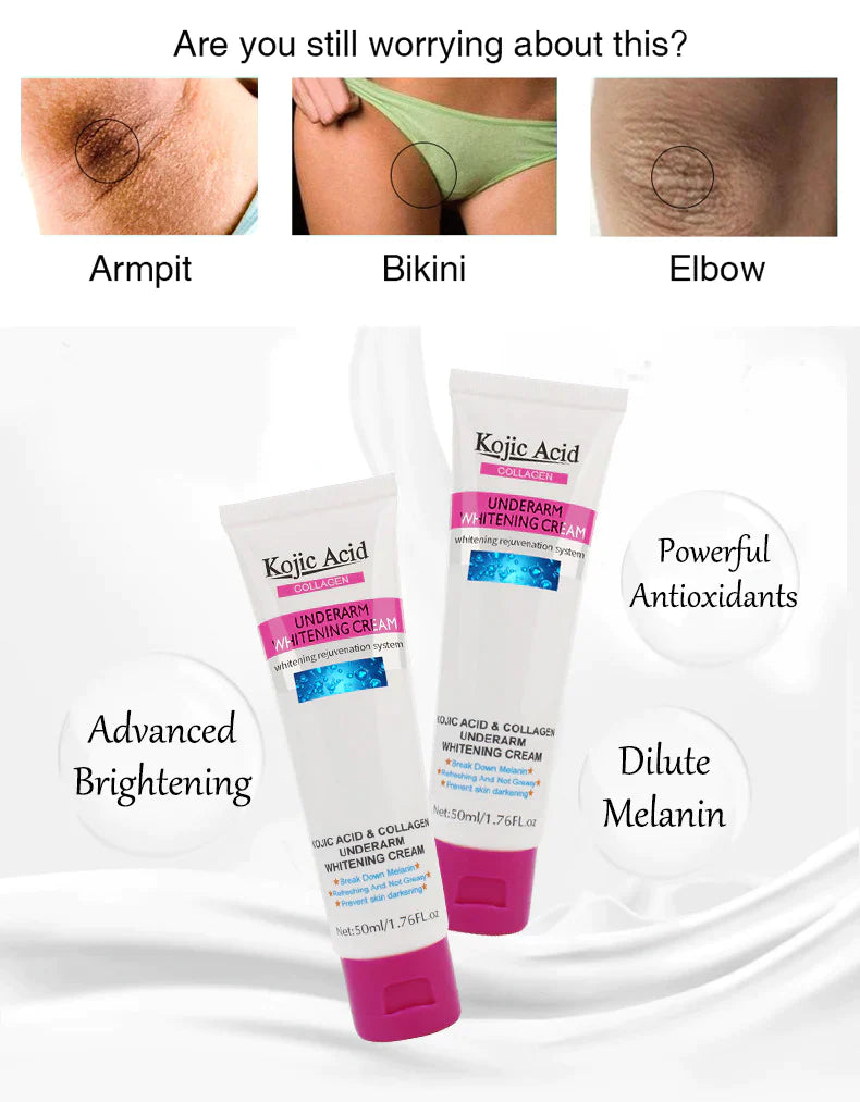 Kojic Acid Collagen Underarm Whitening Cream