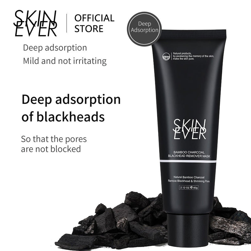 Skin Ever Bamboo Charcoal Black Head Remover Mask