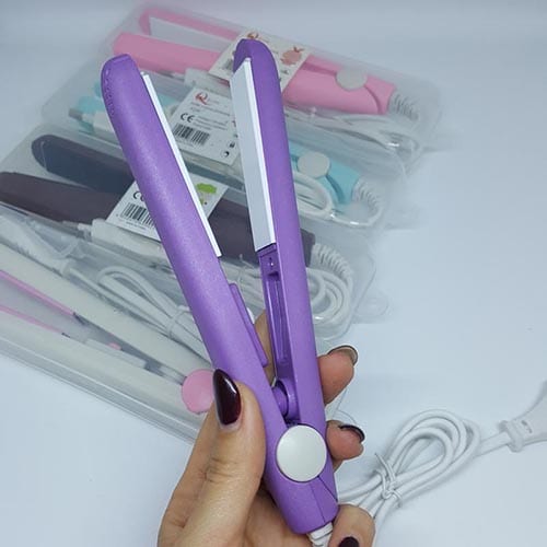 Mini Straightener Gold Vatican Hair Travelling Tool