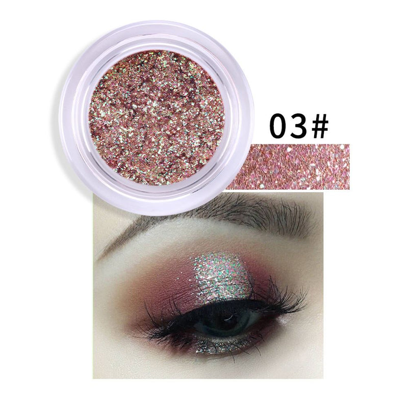 Miss Rose Colorful Glitter Highlighter Cream