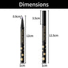 Miss Rose Glitter Waterproof Eyeliner 8 Pcs Set