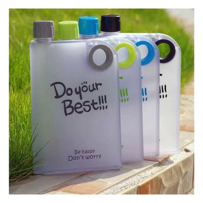 Notebook Shaped Creative Water Bottle 370 Ml