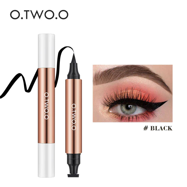 O.TWO.O Stamp Eyeliner Black Liquid Pen Eyeliner Waterproof