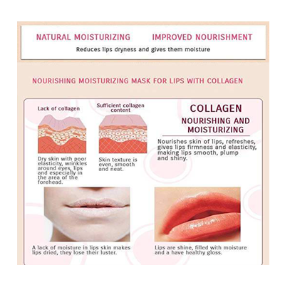 Pink Girl Crystal Collagen Lip Mask