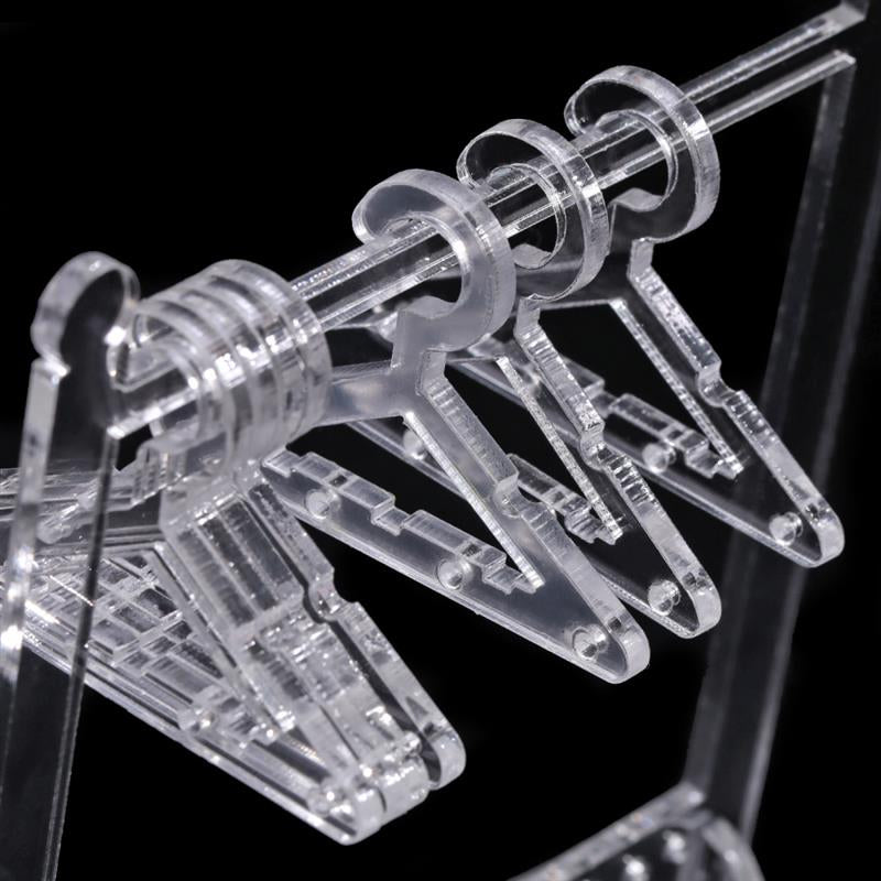 EARRING STAND ORGANIZER ACRYLIC WITH 8 MINI HANGERS