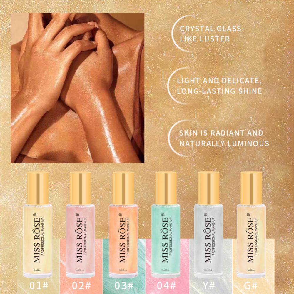 Miss Rose Body Shimmer Mist Spray 60ml
