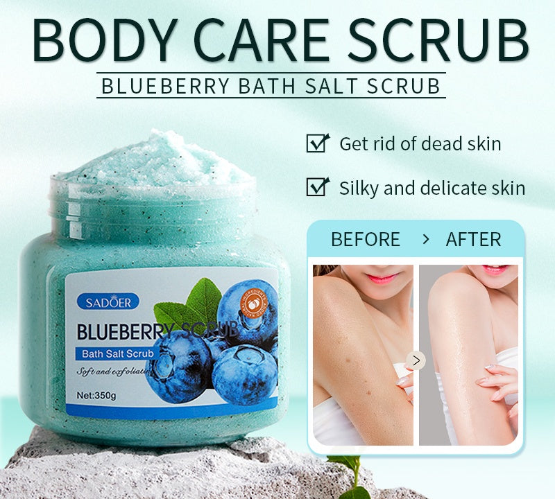 SADOER BLUEBERRY BATH SALT SCRUB 350g