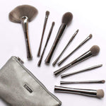 BH Cosmetics Smoke n Mirrors 10Pcs Metalized Brush Set with Pouch