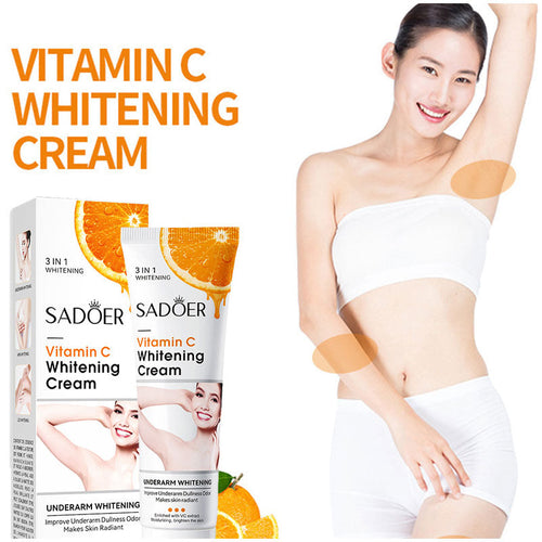 SADOER 3 in 1 Whitening Vitamin C Underarm Cream 50g