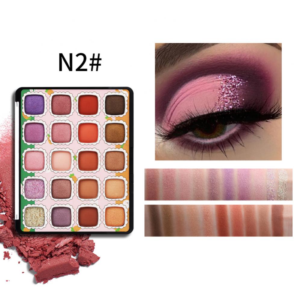 Miss Rose 20 Colors Multicolor Palette