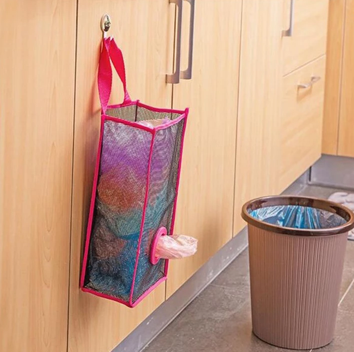 Plastic Bag Storage Basket