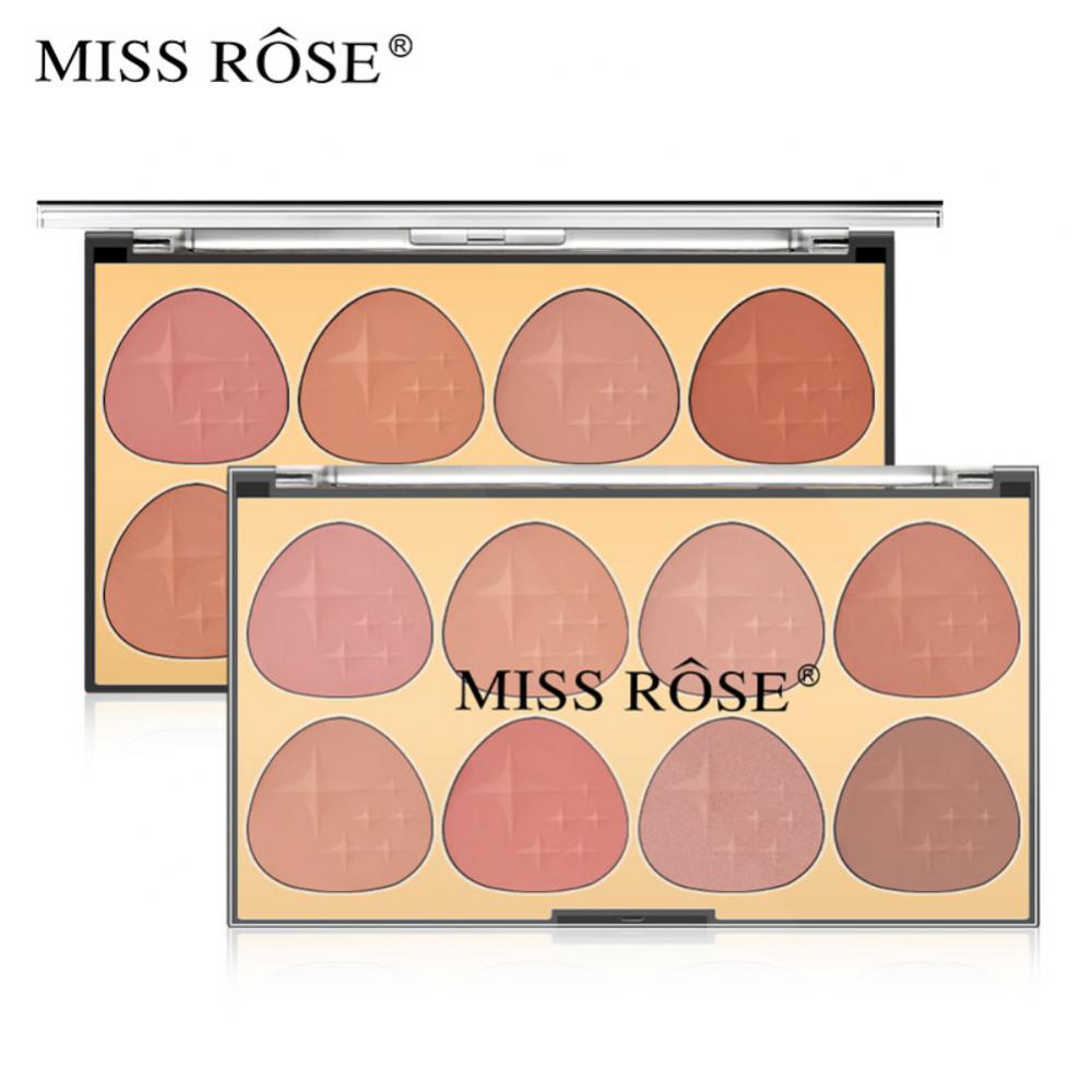 Miss Rose 3D Blush 8 Color Palette