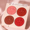Miss Rose 4 colors Gorgeous Lipstick Palette