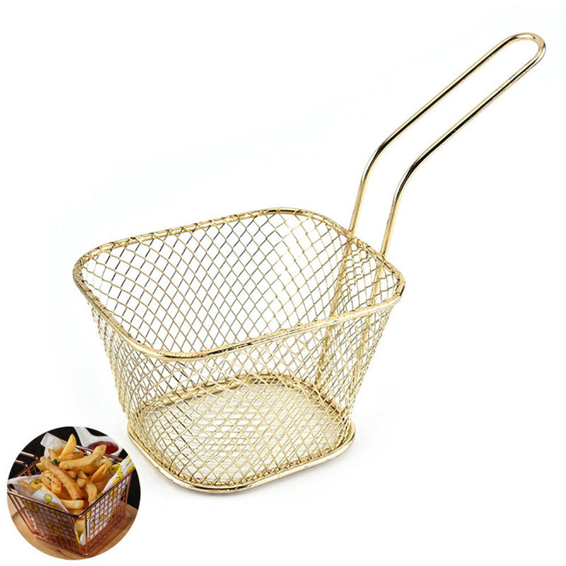 Stainless Steel Square Shape Frying Basket