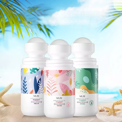 VEZE Refreshing Natural Fragrance Ball Rolling Deodorant 50ML
