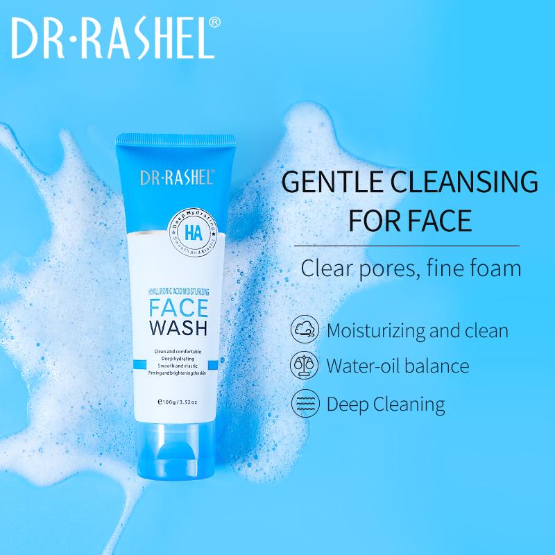 DR RASHEL Hyaluronic Acid Moisturizing and Smooth Face Wash