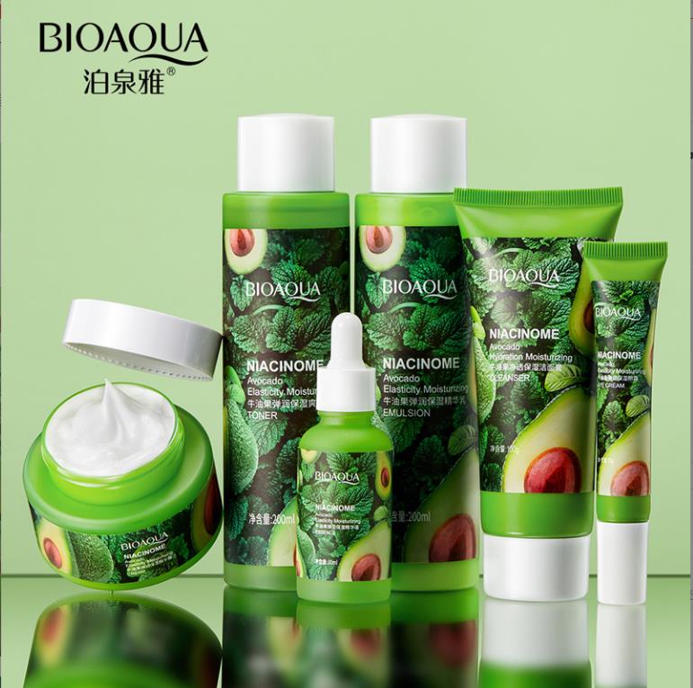 Bioaqua Avocado Moisturizing Skin Care 6 IN 1 Set