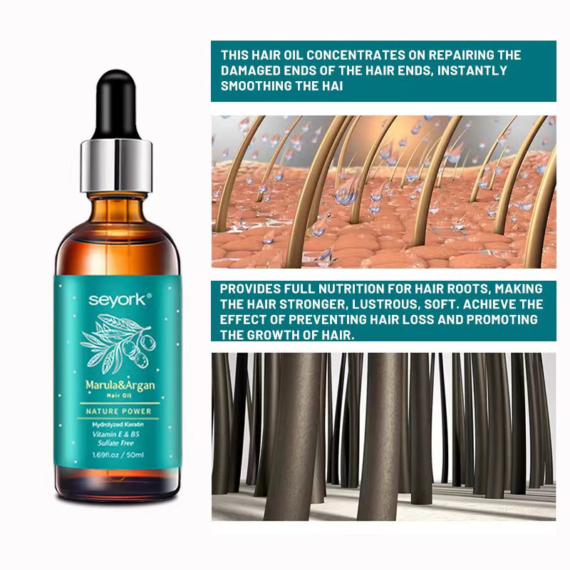 Seyork Marula And Argan Hair Oil Nature Power