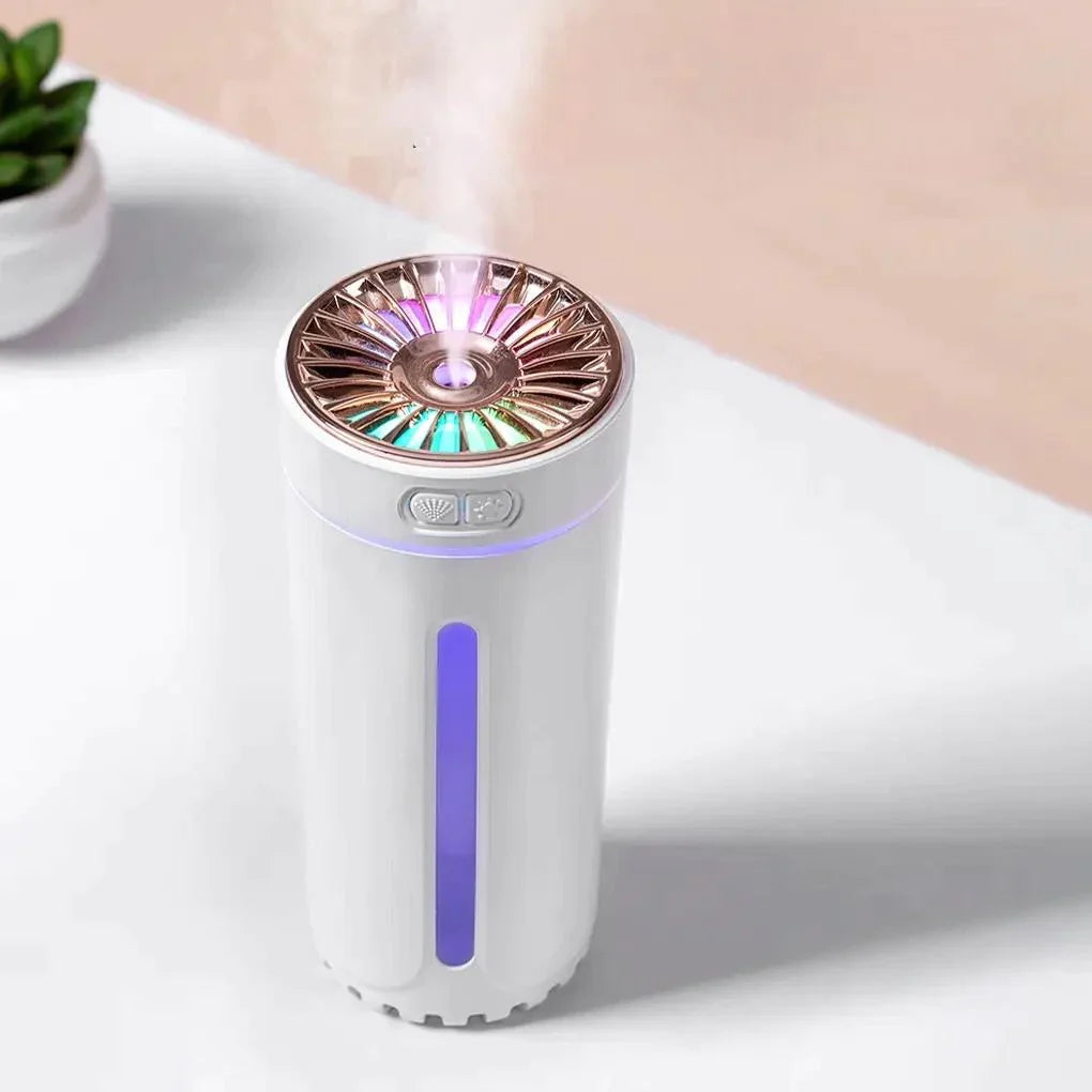 Portable Wireless Ultrasonic Air Humidifier Car Air Freshener