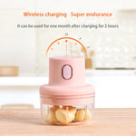 Wireless Mini Electric Garlic Food Chopper
