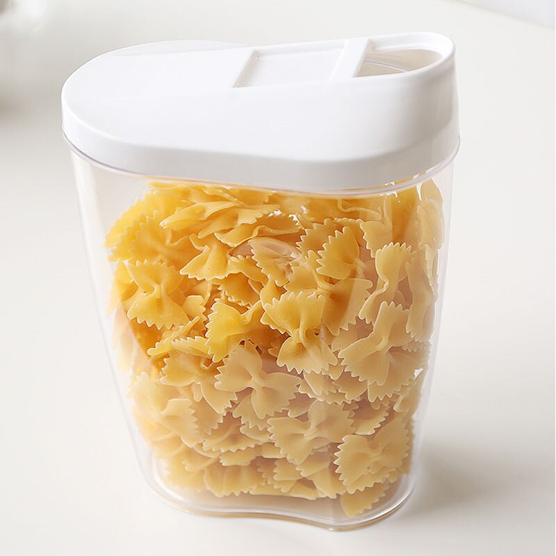 5Pcs Set Plastic Kitchen Cereal Dispenser