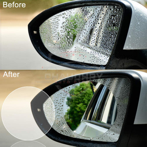 Car Rear View Mirror Rain-Proof Film Anti Water Anti Fog