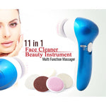 Cnaier 11in1 Face Deep Cleanser Callus Remover & Massager Set