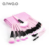O.TWO.O  32 PCS MAKEUP BRUSHES WITH POUCH