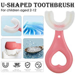 360 Degrees U Shaped Oral Care Tooth Dental Training Toothbrushe