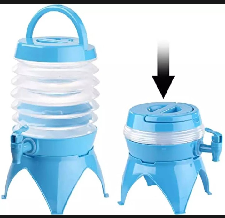 Foldable Water Bottle Dispenser With Stand