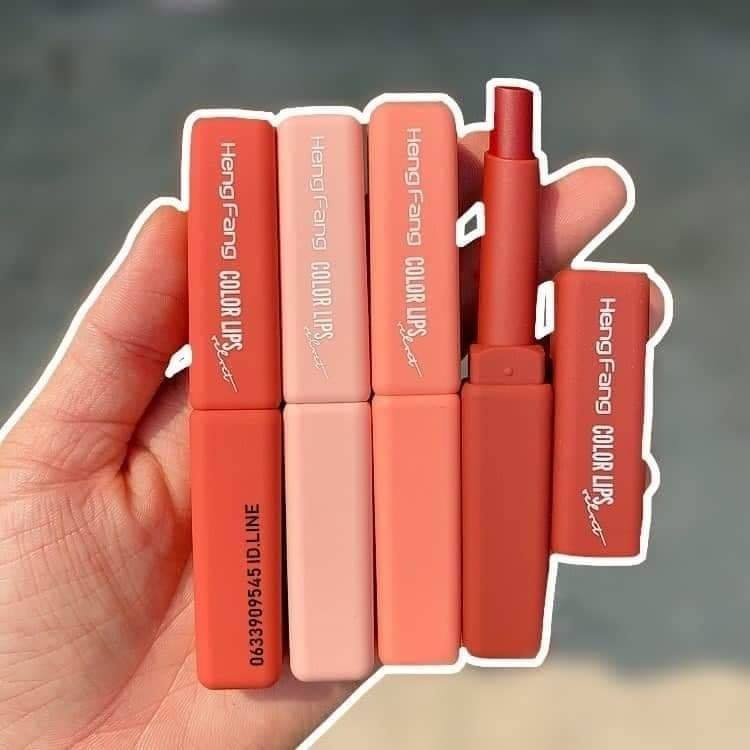 Heng Fang Velvet Color Lipstick Pack Of 4
