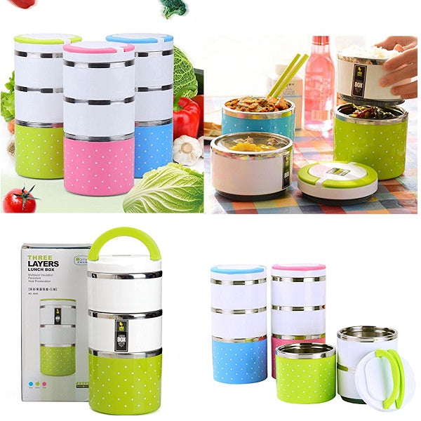 Three Layer Lunch Box