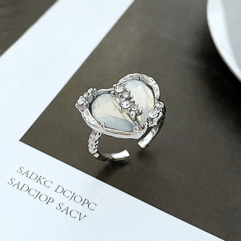 Heart Ring Silver