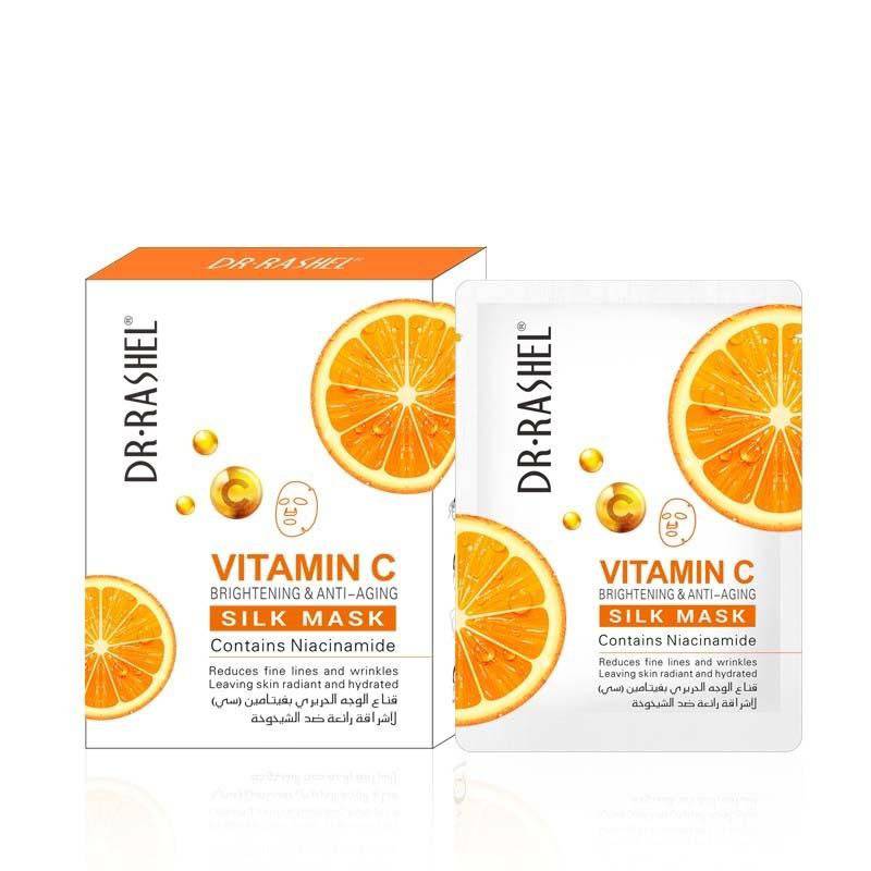 Dr Rashel Vitamin C Brightening & Anti-Aging Silk Mask