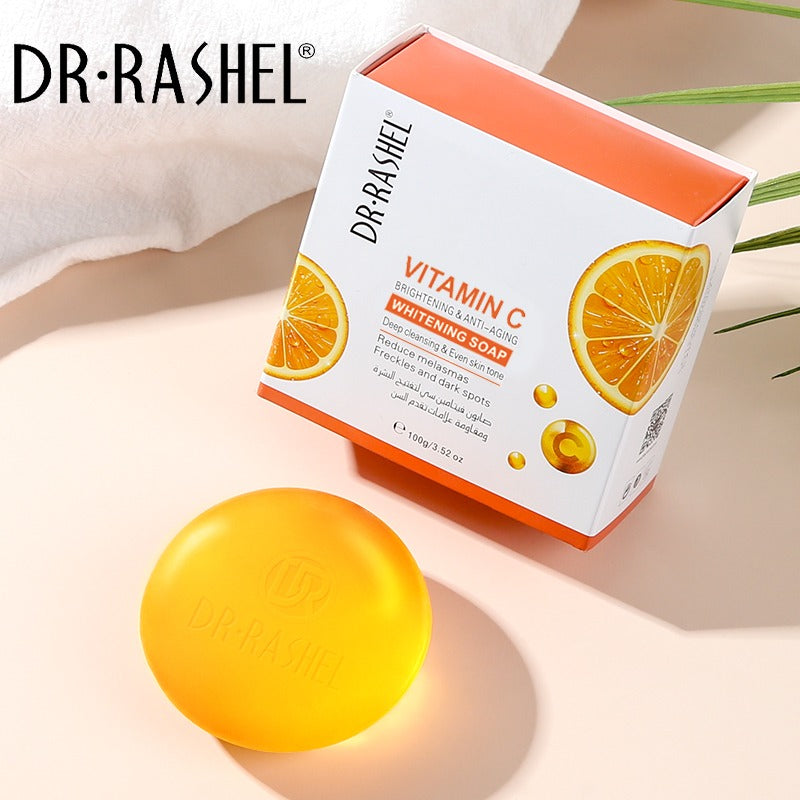 Dr Rashel Vitamin C Brightening & Anti Aging Whitening Soap -100g