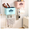 Raining Cloud-shaped Kitchen Spoon Shelves