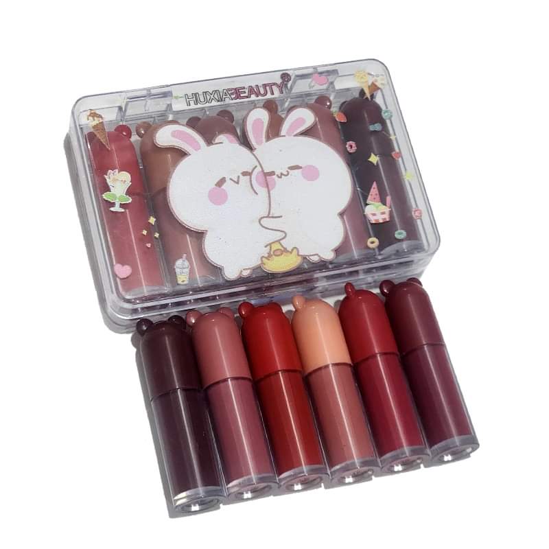 Huxia Beauty 6pcs Lip Gloss Set