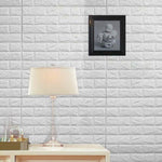 3D Foam Brick Wallpaper (Pack of 4)