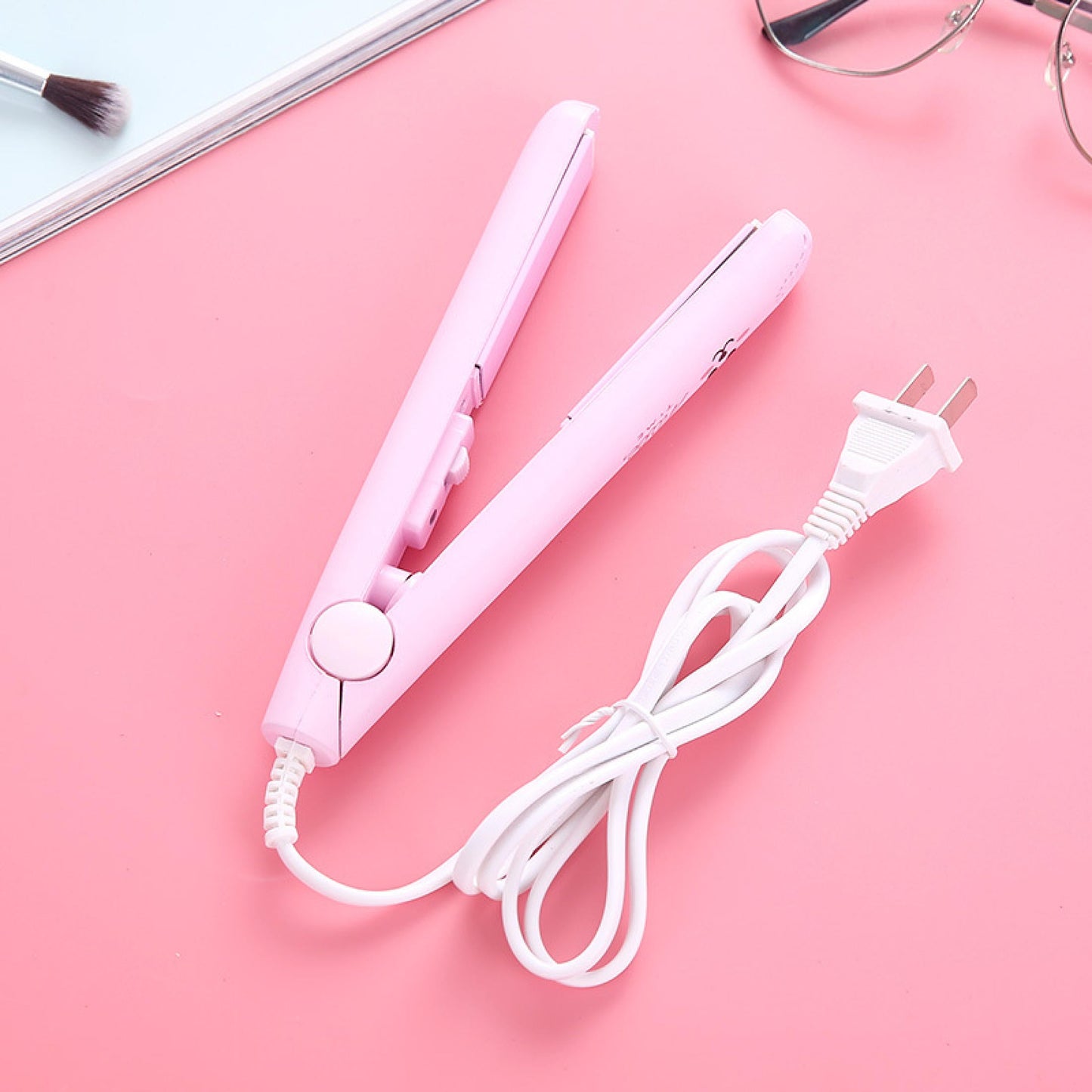 Mini Straightener Gold Vatican Hair Travelling Tool