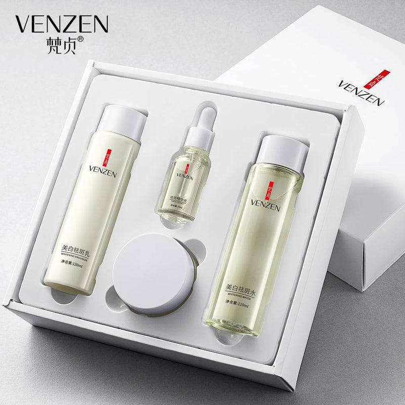 VENZEN Whitening And Remove Freckle 4 In 1 Skincare Set