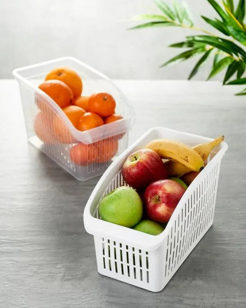 Fridge Basket - Multi Purpose Fruits And Vegetables Basket