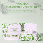 Miss Rose Avocado Beauty Concept Facial Cleaning Wipes.