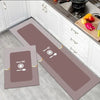 Set Of 2 Anti Slip Floor Mat Washable