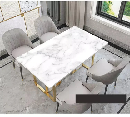 PVC Waterproof Marble Wallpapers Self Adhesive Wallpaper Kitchen Cabinets Countertop Stickers