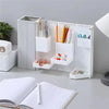 Magnetic Opening Closing Plastic Pen Case, Creative Multi-Function Magnet Switch Pen Holder,