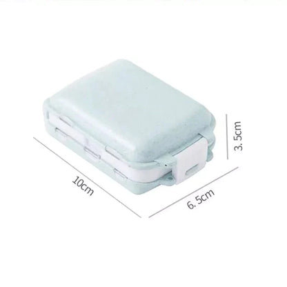 Travel Pill Box Moisture-Proof Organizer Portable Pill Cases Medicine Storage Dispenser Packing Container Cases