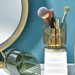 Luxury Striped Lines Cup Shape Makeup Brush Holder