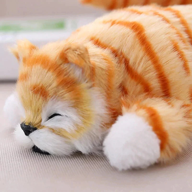 Electric Cat Plush Toy Flip Revolving Cat